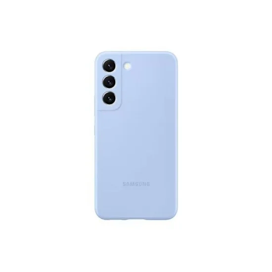 Cover Samsung S22 Rainbow Silicone - Artic Blue